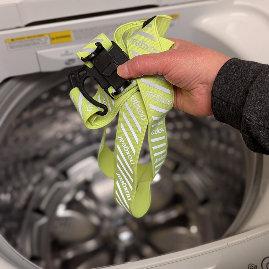 Chest Strap going into a washing machine